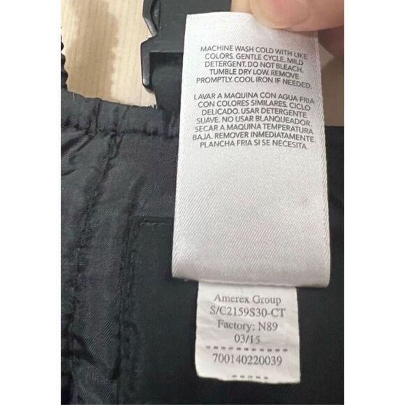 Carter's S/4 Snow Pants Black Bib Overalls Pant Overall Warm Winter Snow Zip Up - Picture 8 of 14